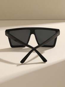 Bold Black Square Frame Glasses for Men – Modern & Sophisticated Eyewear